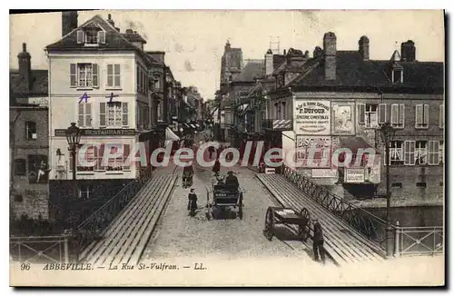 Cartes postales Abbeville La Rue St Vulfran