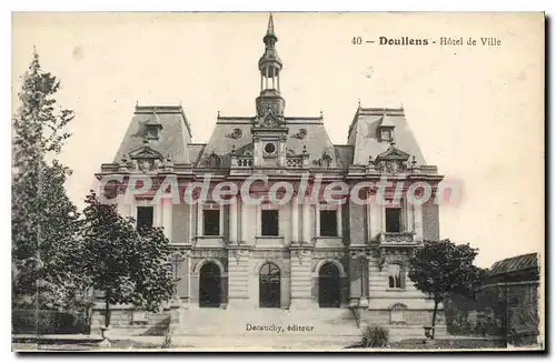 Cartes postales Doullens Hotel de Ville