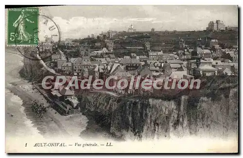 Cartes postales Ault Onival Vue generale