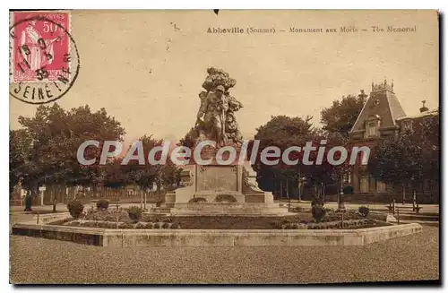 Ansichtskarte AK Abbeville (Somme) Monument aux Morts