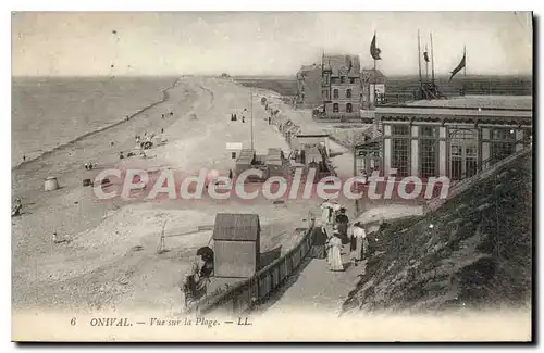 Cartes postales Onival Vue sur la Plage