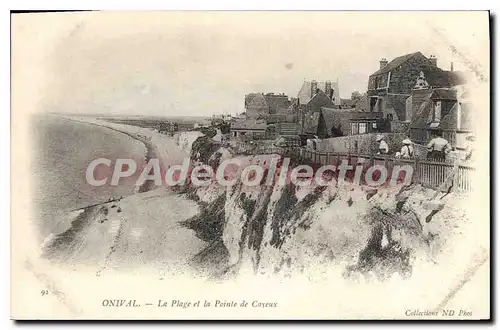 Cartes postales Onival La Plage et la Pointe de Cayeux