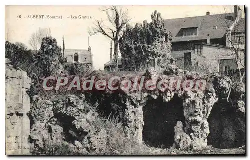 Cartes postales Albert (Somme) Les Grottes