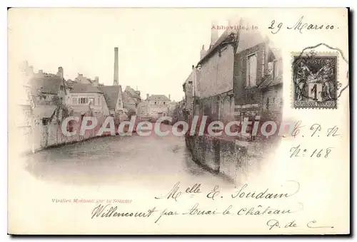 Cartes postales Abbeville Vielles Maison sur la Somme