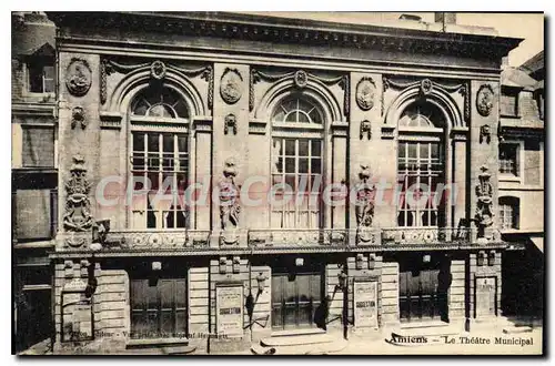 Cartes postales Amiens Le Theatre Municipal