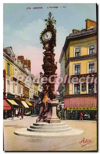 Cartes postales Amiens L'Horloge