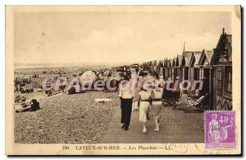 Cartes postales Cayeux sur Mer Les Planches