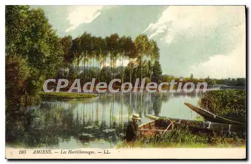 Cartes postales Amiens Les Hortillonnages