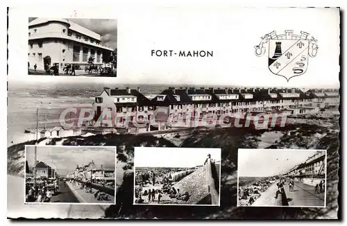 Cartes postales Fort Mahon (Somme) Le Casino La Place de Paris La Plage La digue promenade