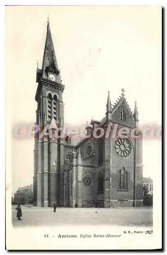 Ansichtskarte AK Amiens Eglise Saint Honore