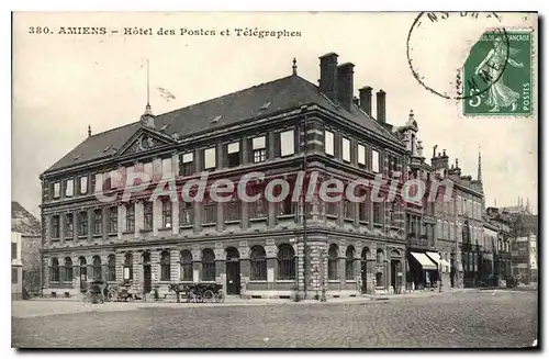 Cartes postales Amiens Hotel des Postes et Telegraphes