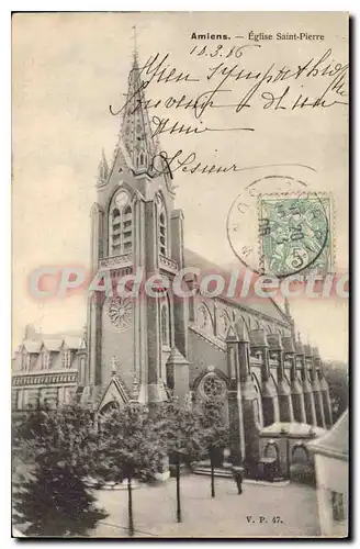 Cartes postales Amiens Eglise Saint Pierre