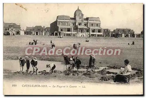 Cartes postales Cayeux sur Mer La Plage et le Casino