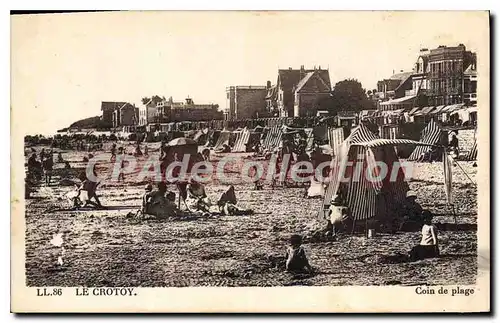 Cartes postales Le Crotoy Coin de plage