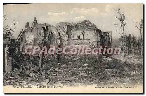 Cartes postales Montdidier L'Eglise Saint Pierre