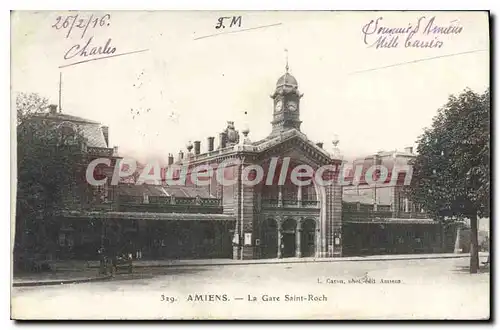 Cartes postales Amiens La Gare Saint Roch