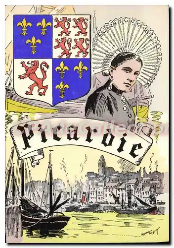 Cartes postales moderne La Picardie