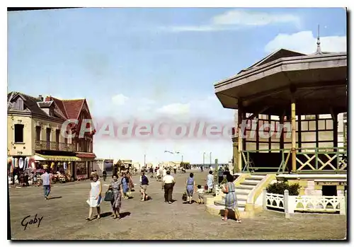 Cartes postales moderne Cayeux sur Mer (Somme) Le Kiosque et l'Entree de la Plage