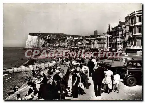 Cartes postales moderne Mers L'Esplanade le dimanche