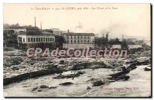 Cartes postales Le Tarn Illustre St Juery pres Albi Les Usines et le Tarn