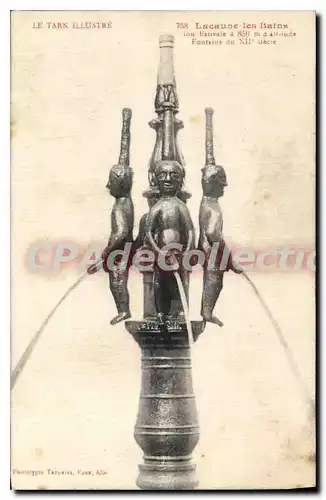 Cartes postales Le Tarn illustr� Lacaune les Bains