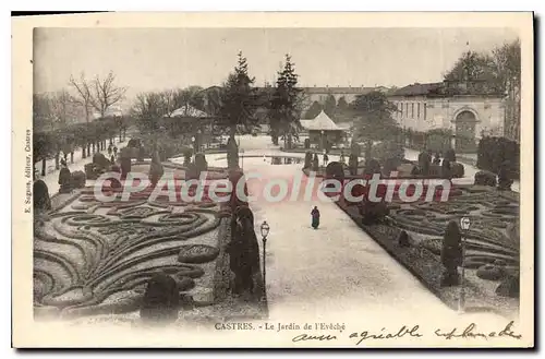 Ansichtskarte AK Castres Le Jardin de l'Eveche