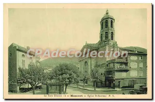 Cartes postales Le Tarn illustre Mazamet Eglise St Sauveur