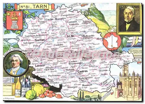 Cartes postales moderne Tarn