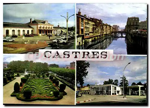 Cartes postales moderne Castres Jardin Le Notre L'Agout Gare Routi�re