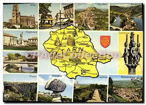 Cartes postales moderne En parcourant le Tarn