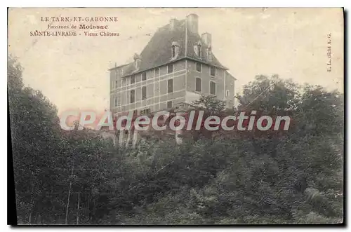 Ansichtskarte AK Le Tarn et Garonne Environ de Moissac Sainte Livrade Vieux Chateau