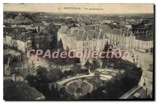 Cartes postales Montauban Vue Panoramique