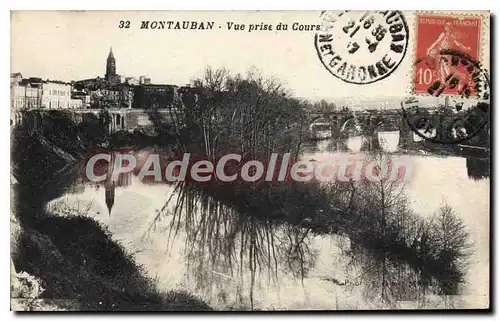 Cartes postales Montauban Vue prise du Cours