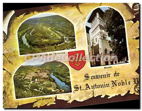 Cartes postales moderne Tarn et Garonne St Antonin Noble Val (Tarn et Gne)
