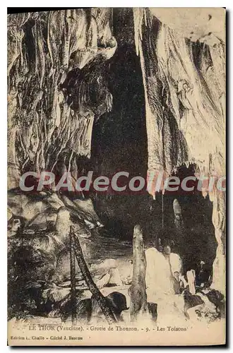 Cartes postales Vaucluse Le Thor (Vaucluse) Grotte de Thouzon Les Toisons