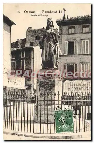 Cartes postales Vaucluse Orange Raimbaud Comte d'Orange