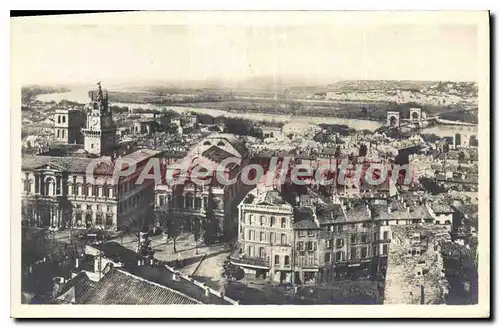 Ansichtskarte AK Vaucluse Avignon Vue Generale prise de la Tour Saint Laurent