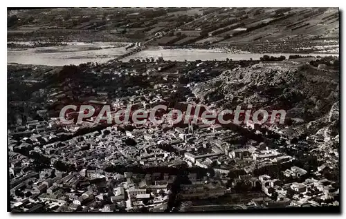 Ansichtskarte AK Vaucluse Cavaillon (Vaucluse) Vue generale aerienne dans le fond la Durance