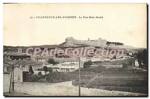 Cartes postales Vaucluse Villeneurve Les Avignon Le Fort Saint Andr�