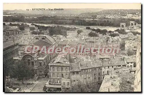 Cartes postales Vaucluse Avignon Vue Generale