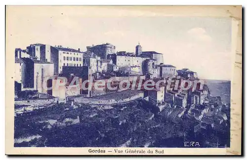 Cartes postales Gordes Vue Generale du Sud