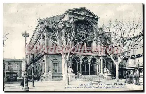 Cartes postales Avignon Le grand Theatre