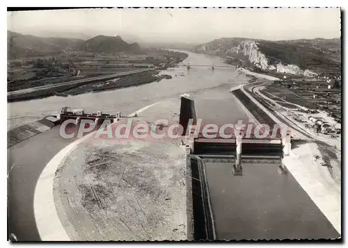Cartes postales moderne Amenagement du Rhone Chute de Donzere Mondragon barrages d'entr�e