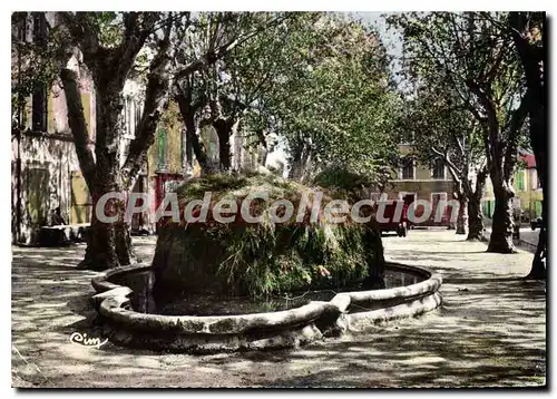 Cartes postales moderne Pertuis Place de la Murette et Fontaine de la Diane