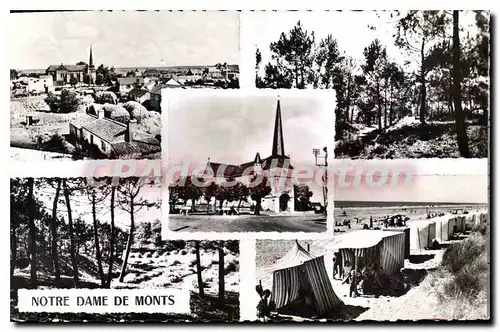 Cartes postales Notre Dame de Monts souvenir