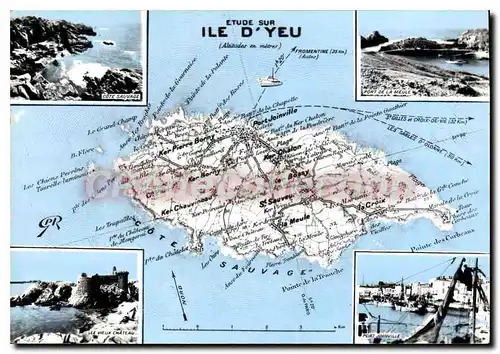 Cartes postales moderne Ile d'Yeu �tude