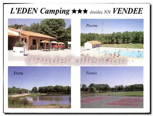 Cartes postales moderne Camping L'EDEN Domaine de la Railliere La Boissiere de Montaigu