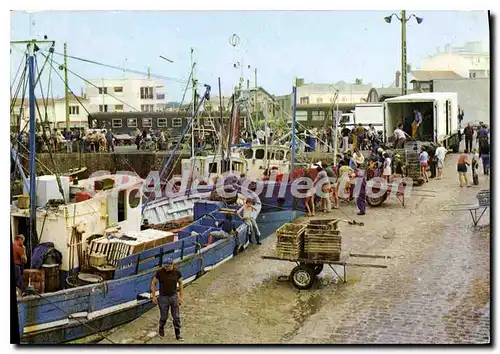 Cartes postales St Gilles Croix de Vie Activite du Port