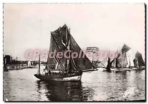 Cartes postales Port des Sables D'Olonne Depart pour la Peche au Thon