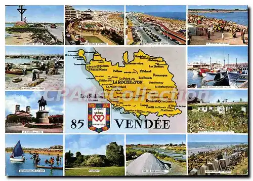 Cartes postales moderne Vendee Bretignolles-sur-Mer Talmont La Tranche-sur-Mer Saint-Jean de Monts